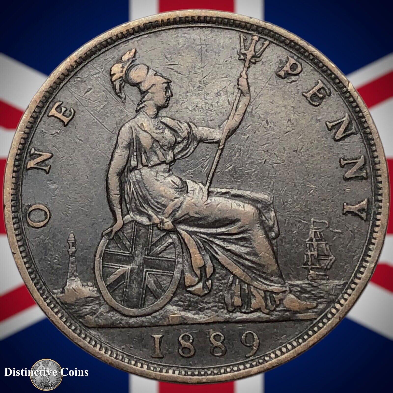 Great Britain 1889 Penny 1d GB6486