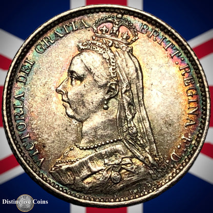 Great Britain 1887 Six Pence GB2693