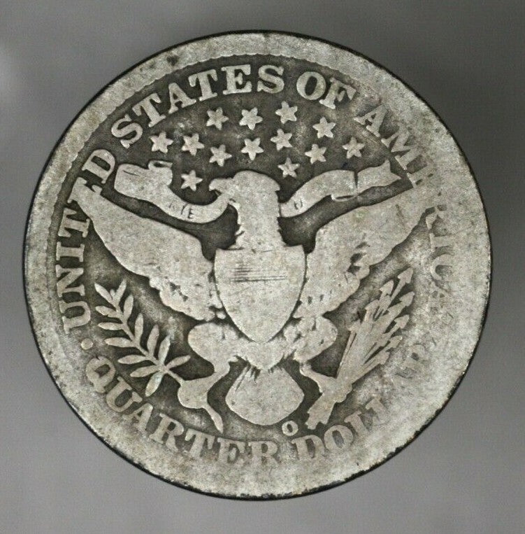 US 1894 O Barber Quarter   A3079