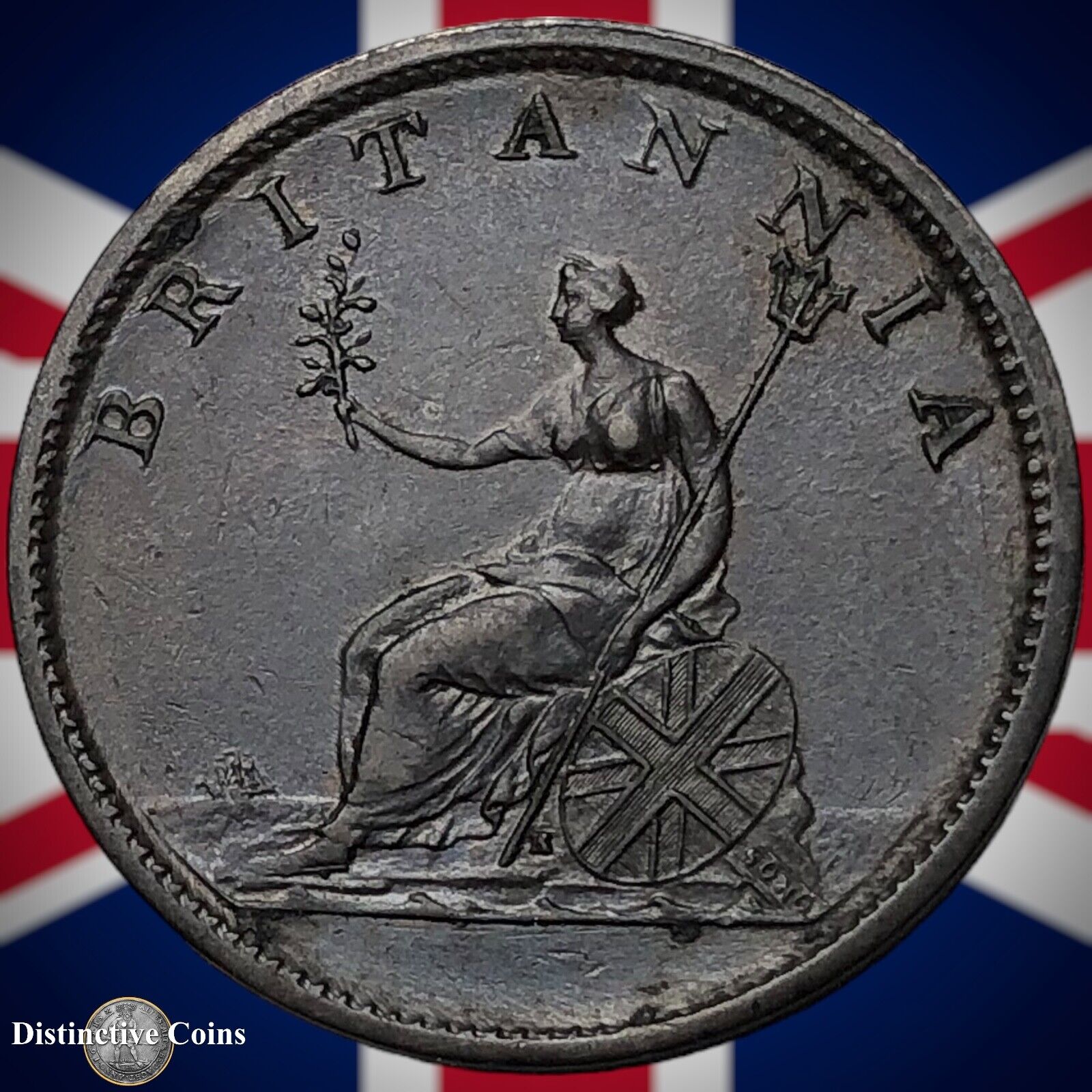 Great Britain 1807 Half Penny 1/2d GB5184