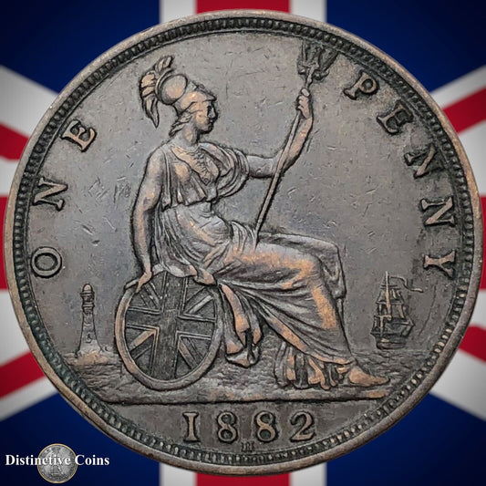 Great Britain 1882 H Penny 1d GB6436