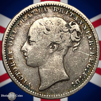 Great Britain 1868 British One Shilling GB0293