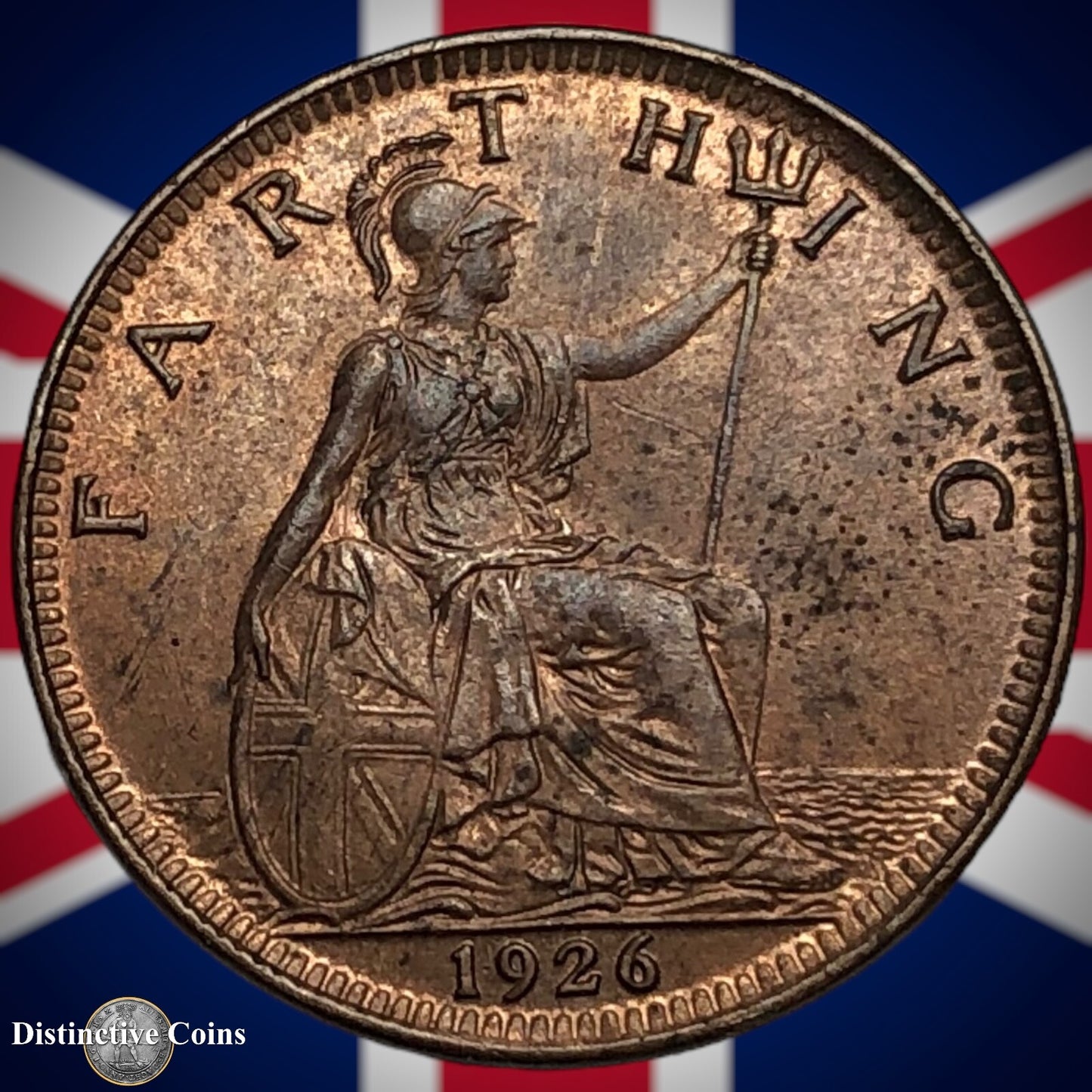 Great Britain 1926 Farthing 1/4d GB4830