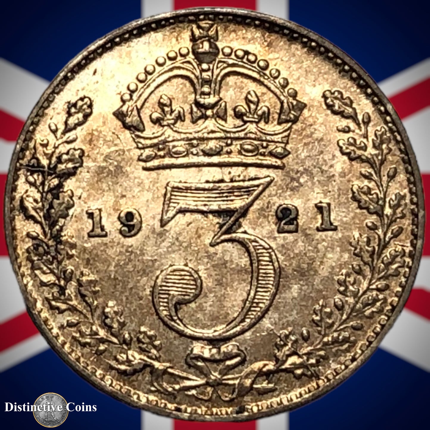 Great Britain 1921 Three Pence GB2198