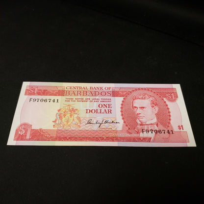 Barbados 1973 $1 Dollar  P-29  Unc  