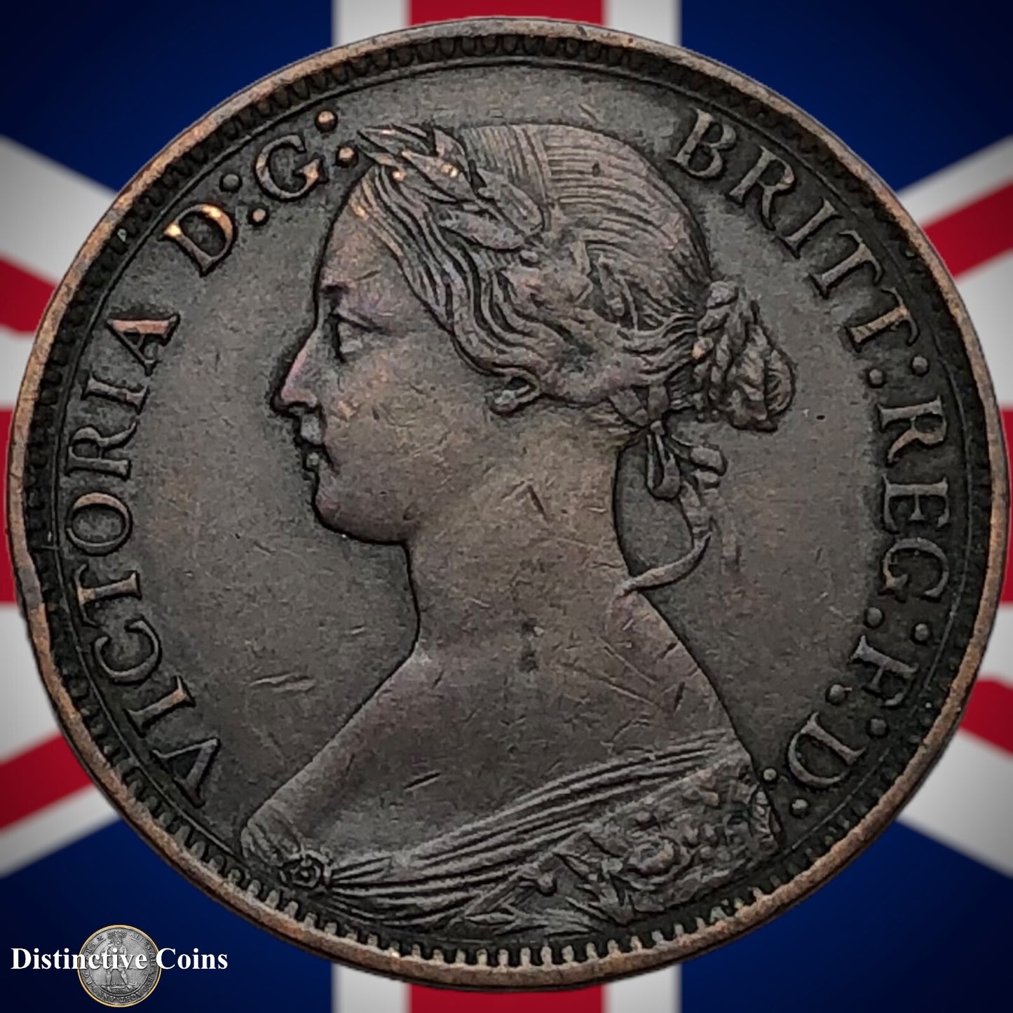 Great Britain 1873 Farthing 1/4d GB3670
