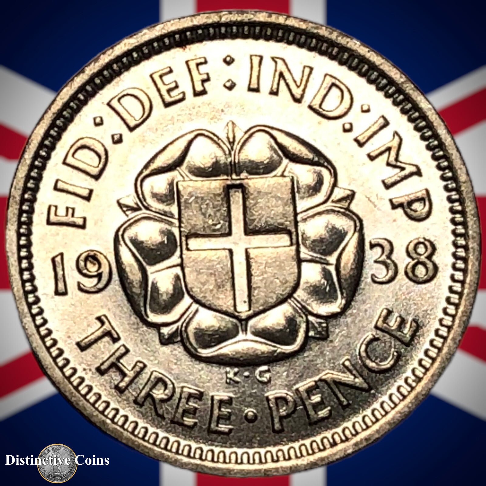 Great Britain 1938 Three Pence GB2303