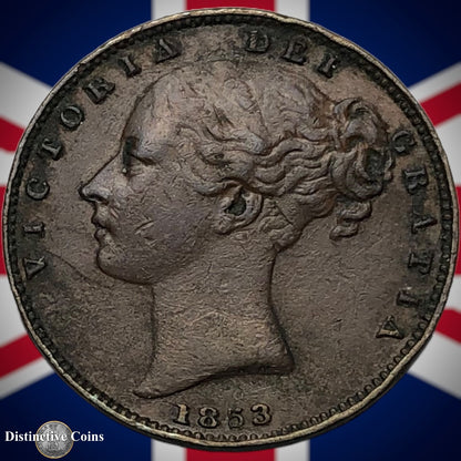 Great Britain 1853 Farthing 1/4d GB3441