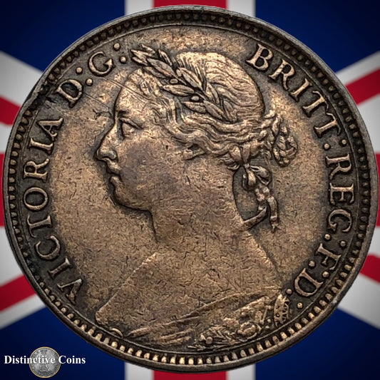 Great Britain 1881 H Farthing 1/4d GB3908