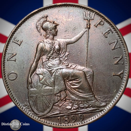 Great Britain 1899 Penny 1d GB6608