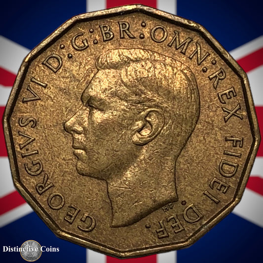 Great Britain 1950 Three Pence GB2493