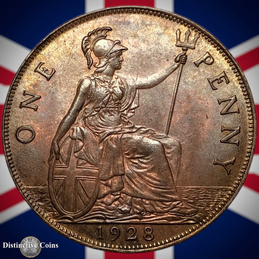 Great Britain 1928 Penny 1d GB7085
