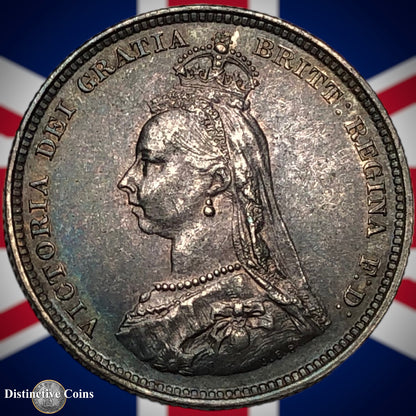 Great Britain 1887 British One Shilling GB0516