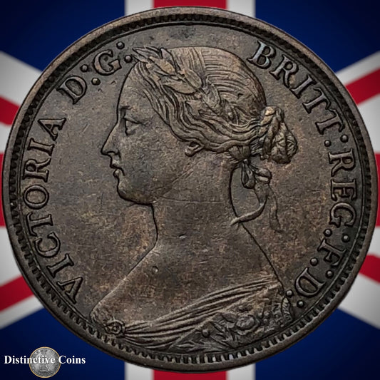 Great Britain 1865 Farthing 1/4d GB3533