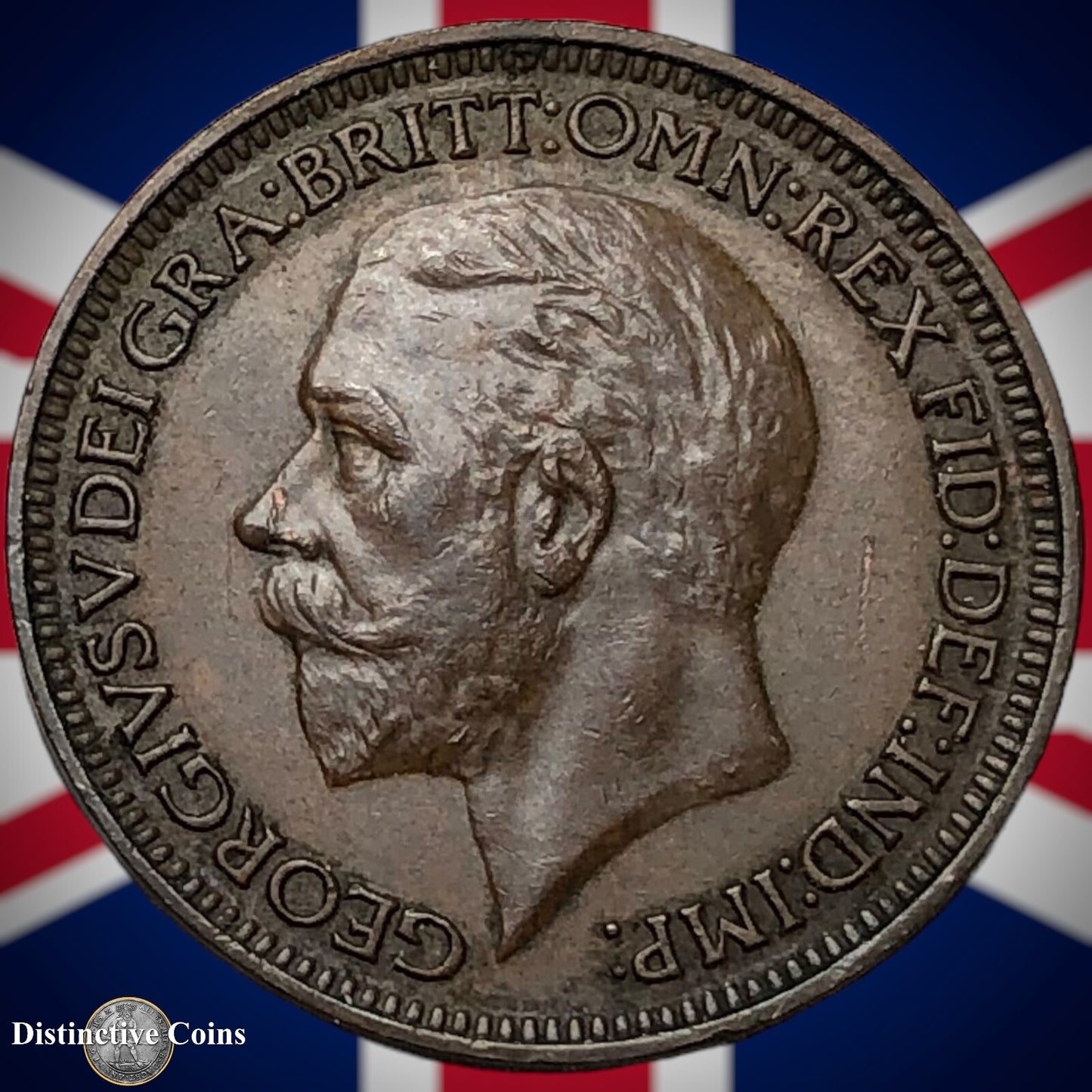 Great Britain 1934 Farthing 1/4d GB4945