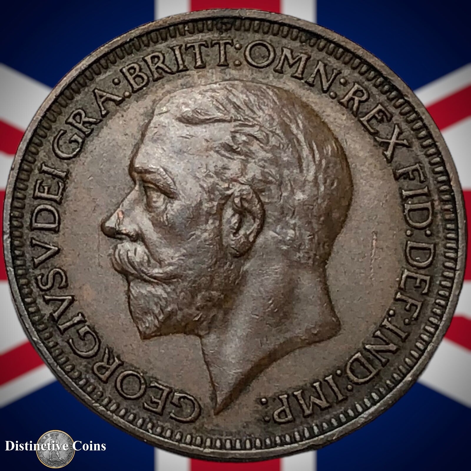 Great Britain 1934 Farthing 1/4d GB4945