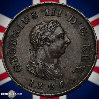 Great Britain 1806 Farthing 1/4d GB3213