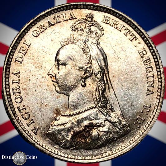 Great Britain 1887 British One Shilling GB0518