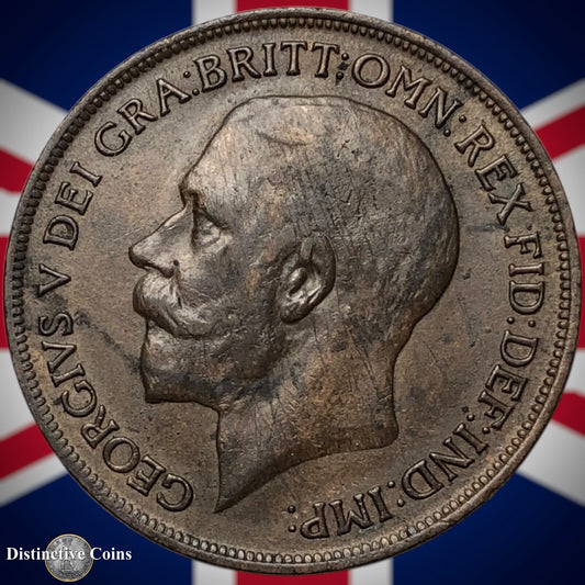 Great Britain 1918 Penny 1d GB6865