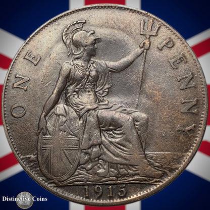 Great Britain 1915 Penny 1d GB6821