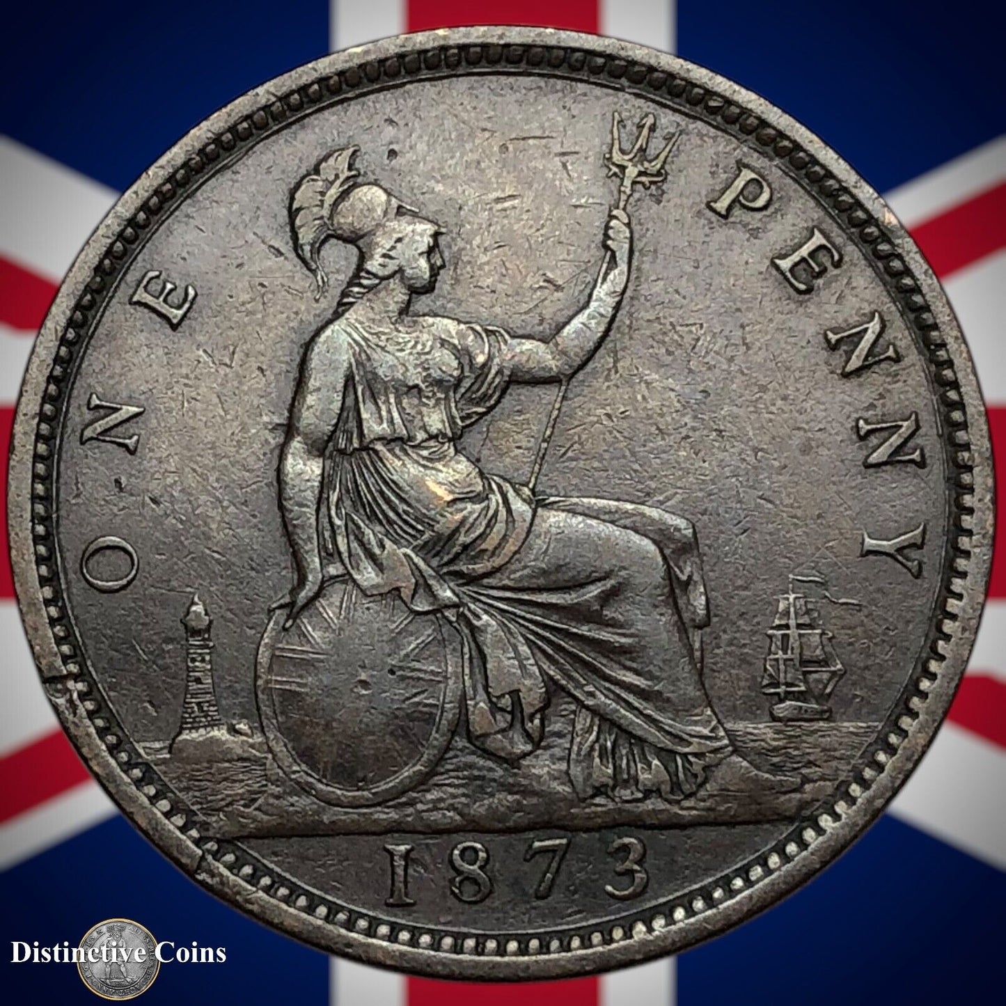 Great Britain 1873 Penny 1d GB6334