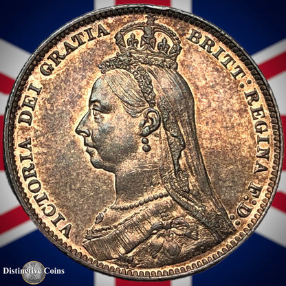 Great Britain 1890 British One Shilling GB0575