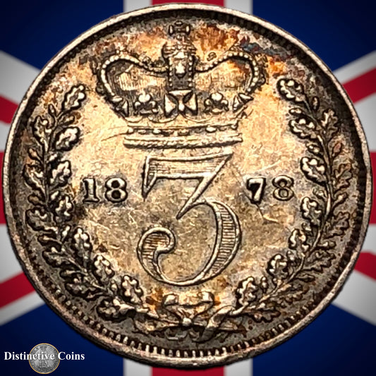 Great Britain 1878 Three Pence GB1902