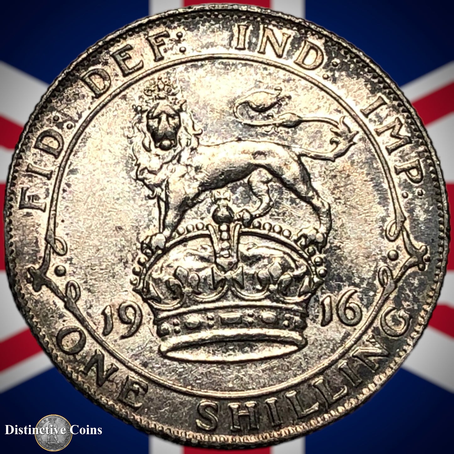 Great Britain 1916 One Shilling GB0968