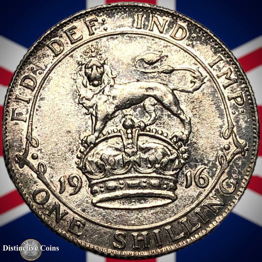 Great Britain 1916 One Shilling GB0968