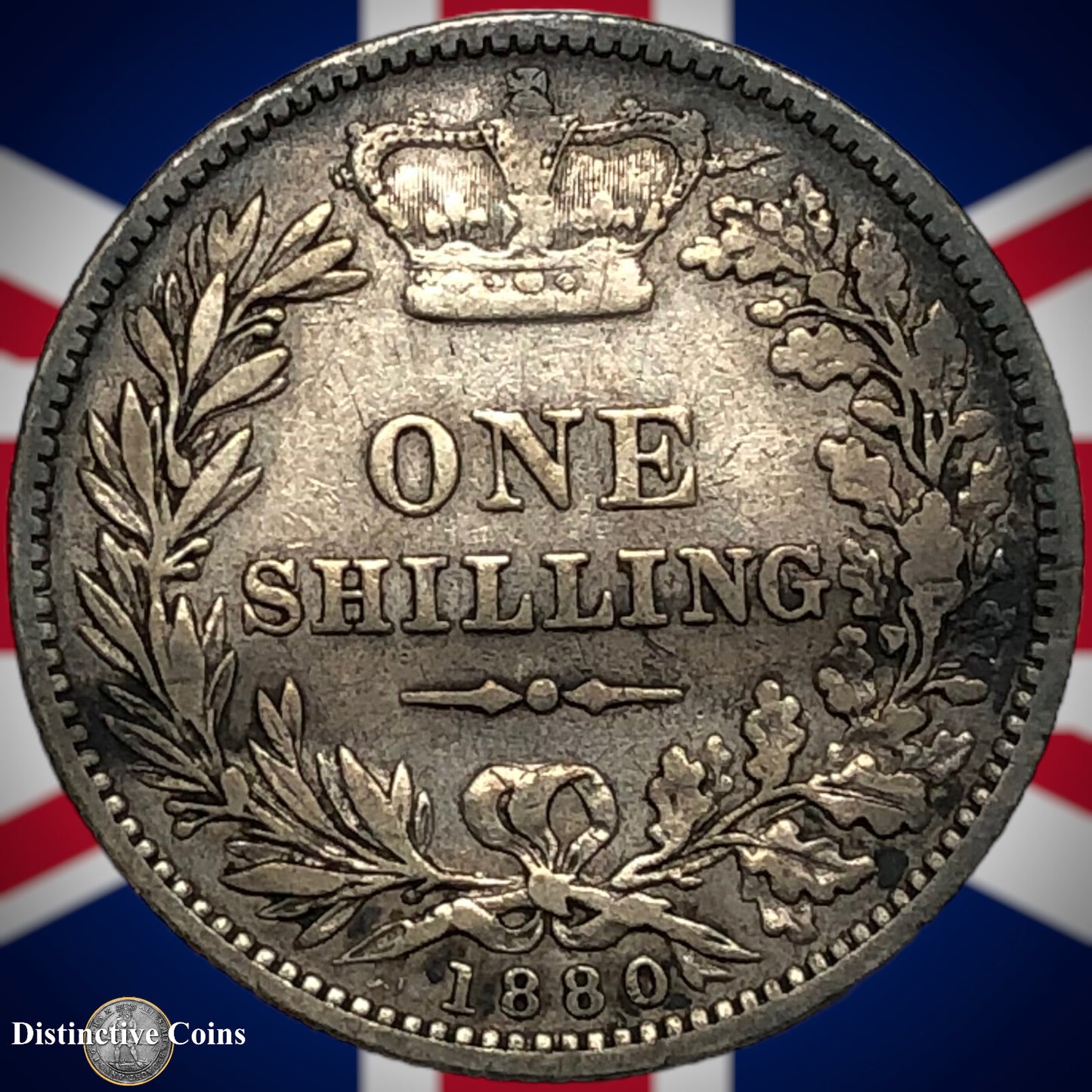 Great Britain 1880 British One Shilling GB0390