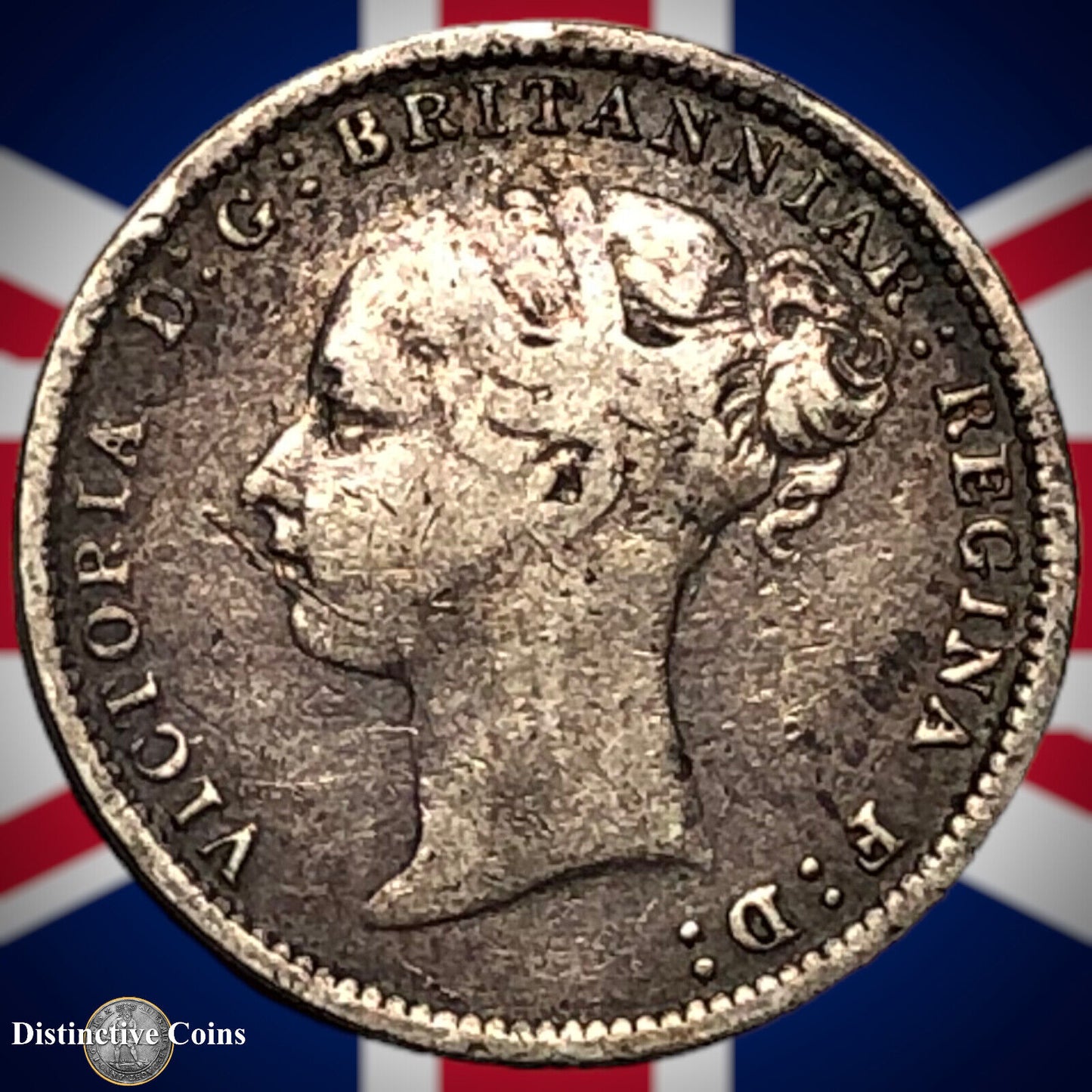 Great Britain 1887 Three Pence GB1962