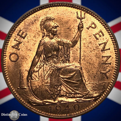 Great Britain 1940 Penny 1d GB7250