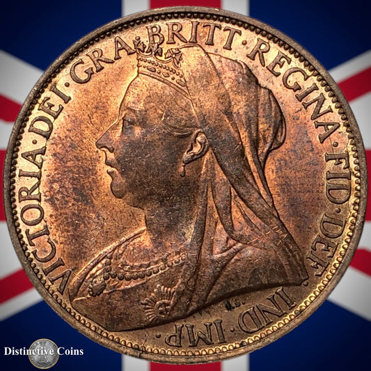 Great Britain 1901 Penny 1d GB6664