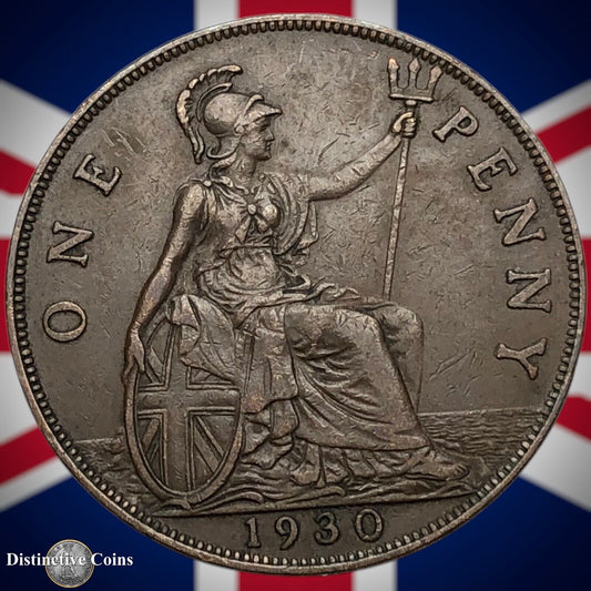 Great Britain 1930 Penny 1d GB7107