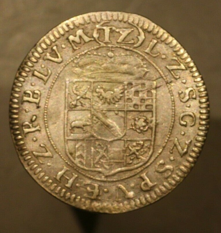 German States Baden  ND (1677-1709)  12 Kreuzer   A021
