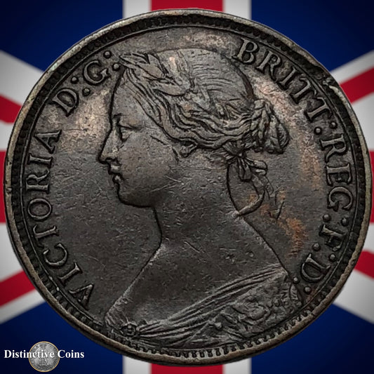 Great Britain 1866 Farthing 1/4d GB3574