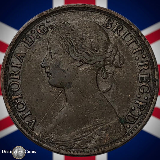 Great Britain 1875 Farthing 1/4d GB3730