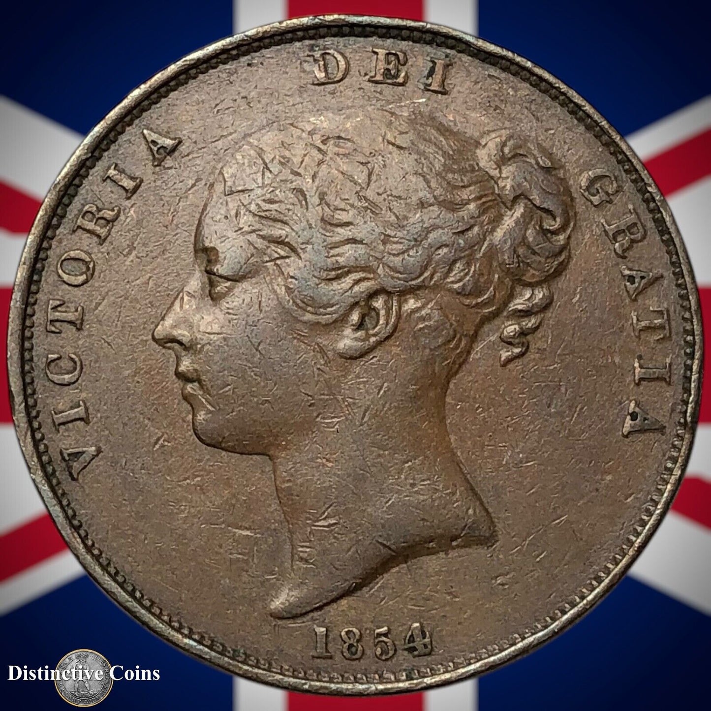 Great Britain 1854 Penny 1d GB6142