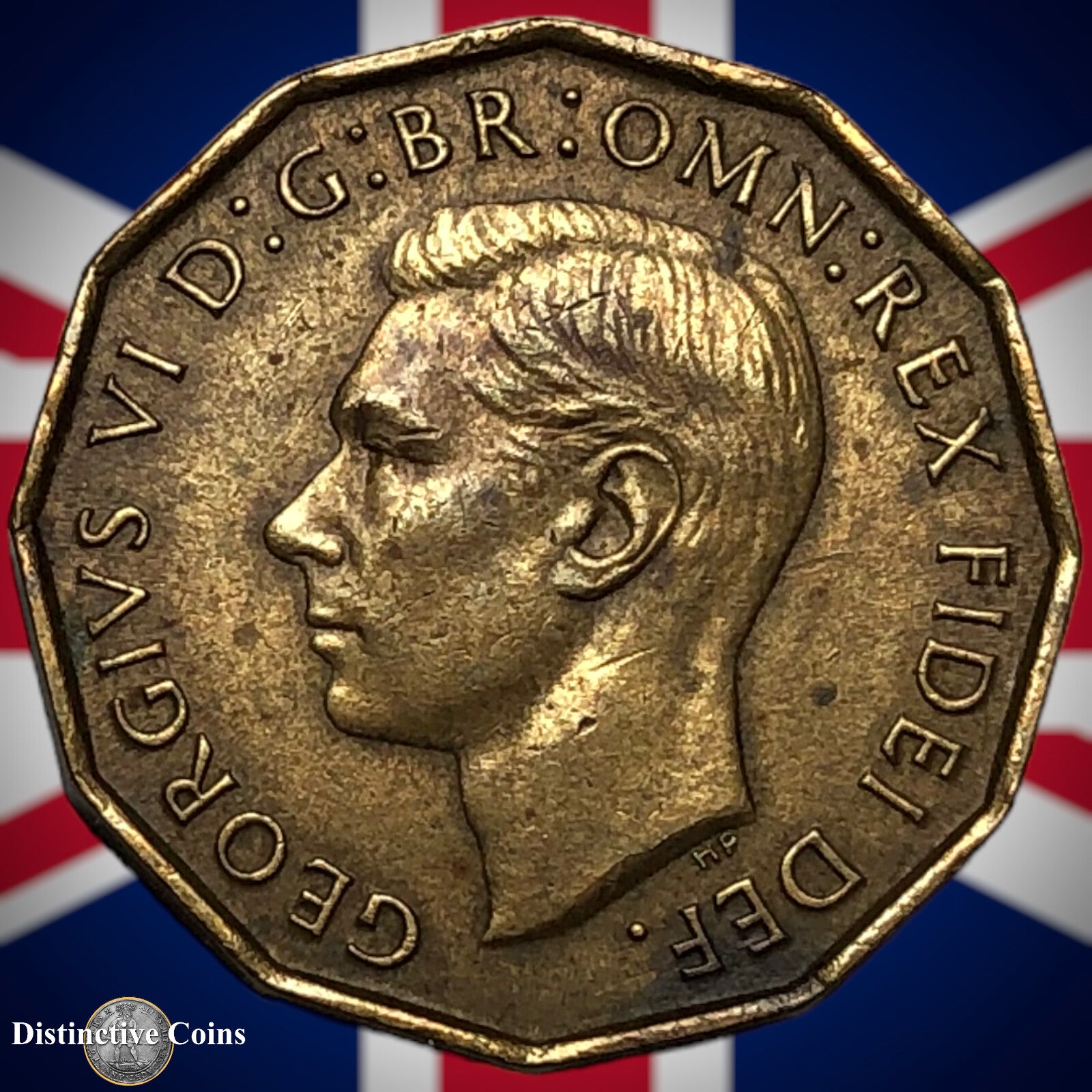 Great Britain 1950 Three Pence GB2488