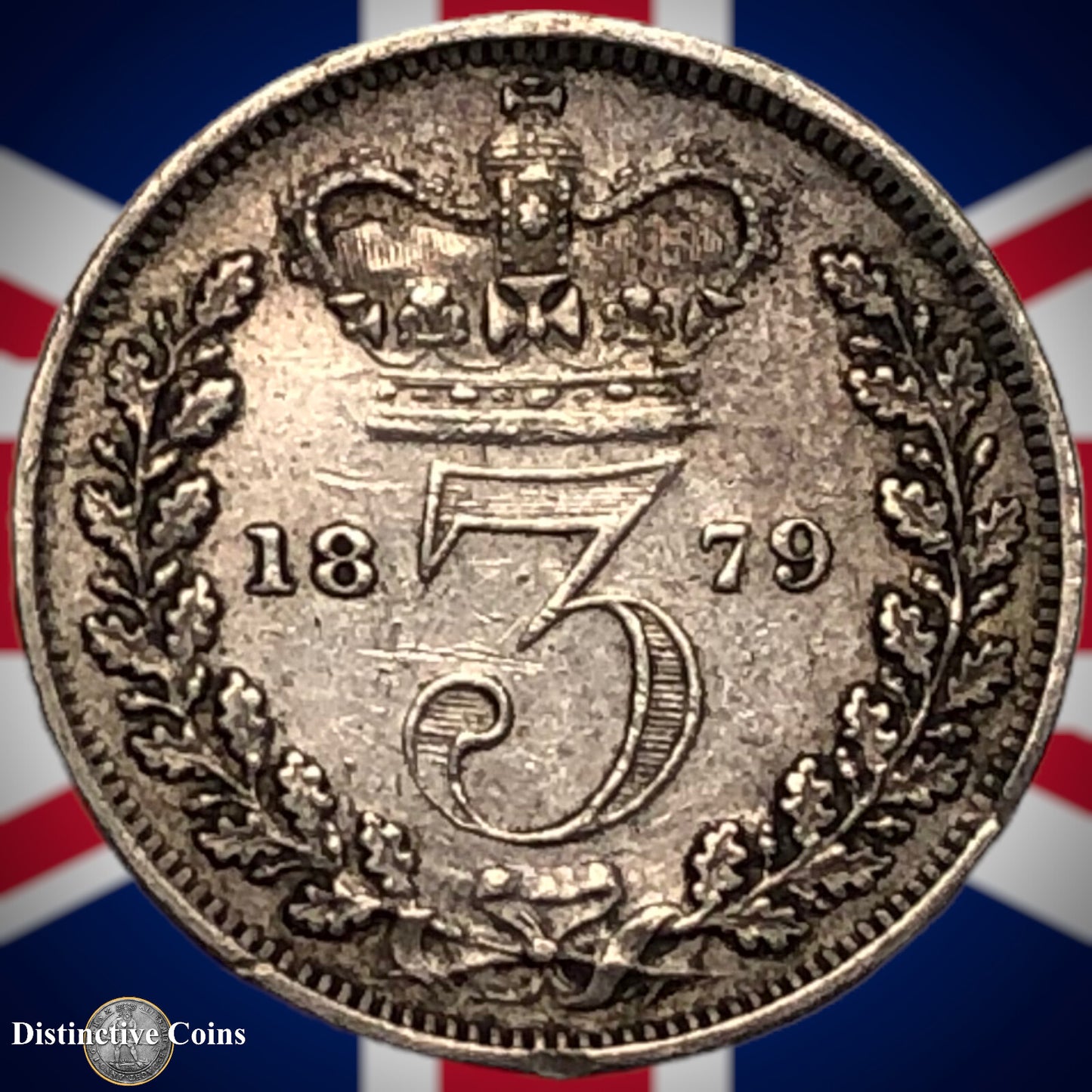 Great Britain 1879 Three Pence GB1909