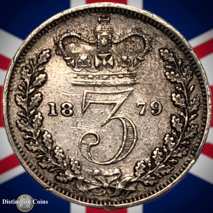 Great Britain 1879 Three Pence GB1909