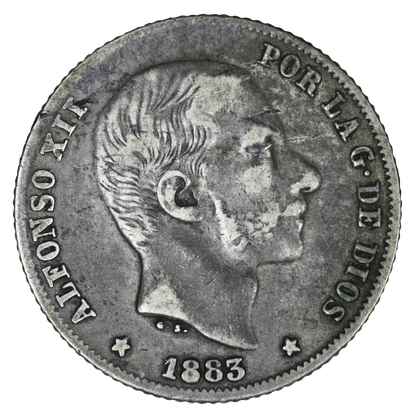 Philippines 1883 20 Centimos  A3396