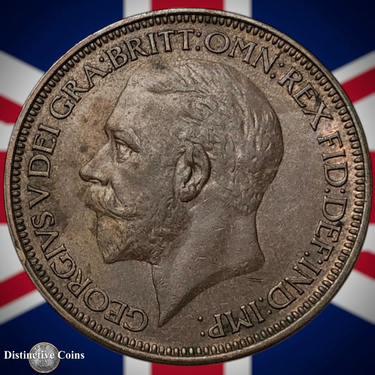 Great Britain 1927 Half Penny 1/2d GB5931