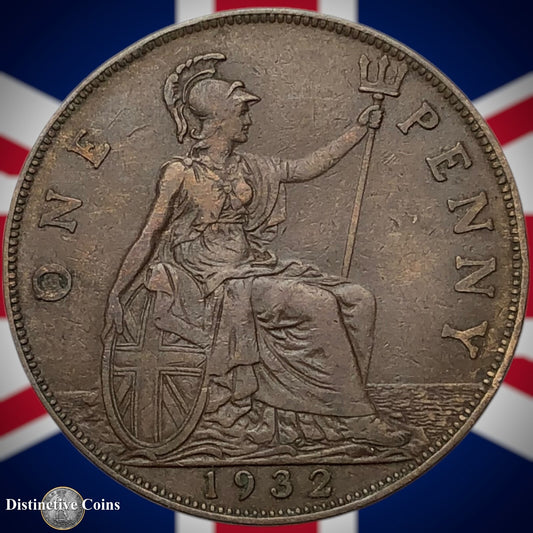 Great Britain 1932 Penny 1d GB7135