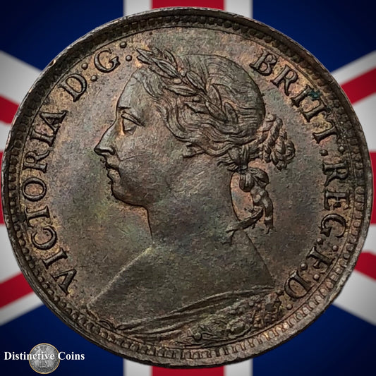 Great Britain 1885 Farthing 1/4d GB4172