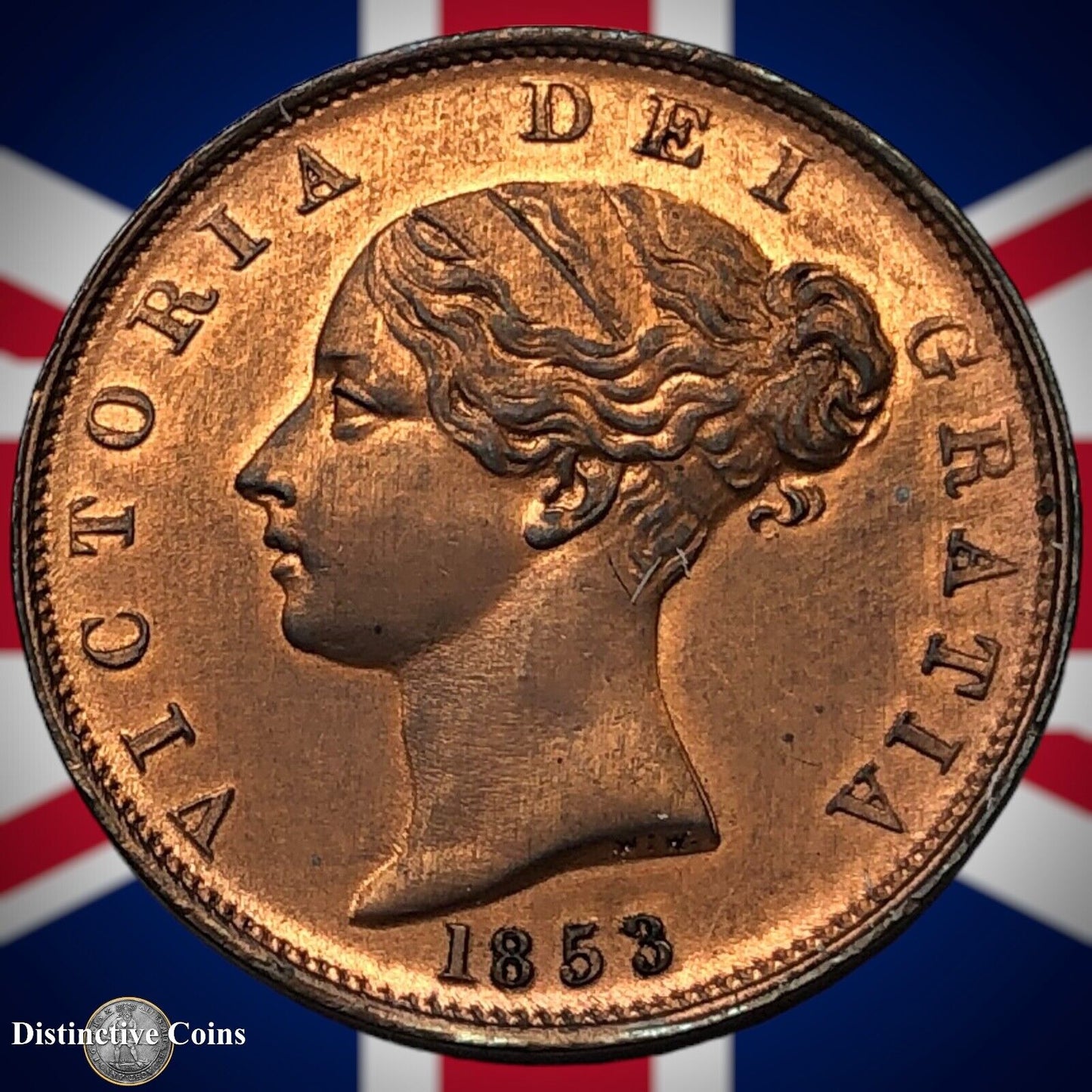 Great Britain 1853 Half Penny 1/2d GB5263