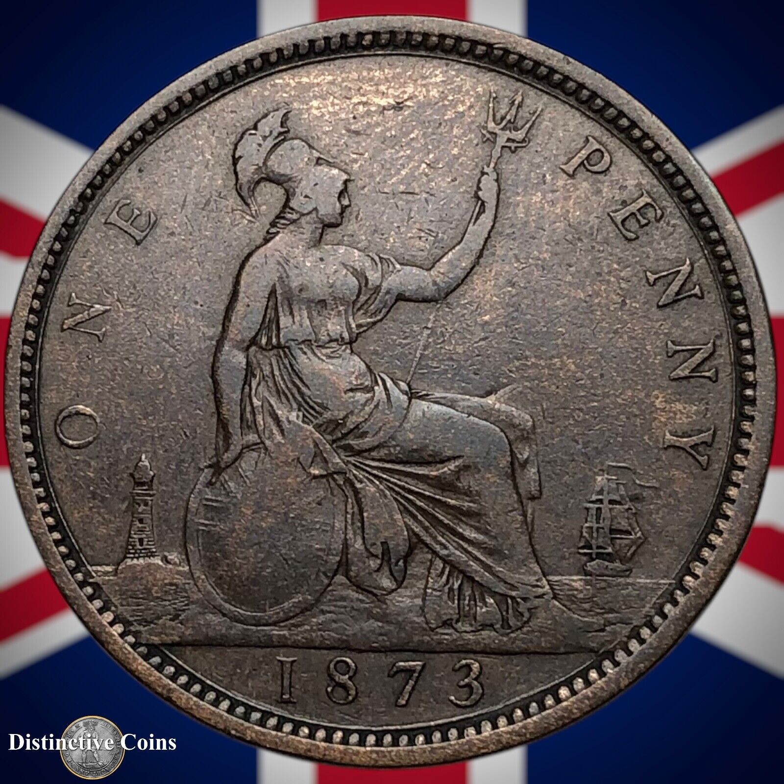 Great Britain 1873 Penny 1d GB6332