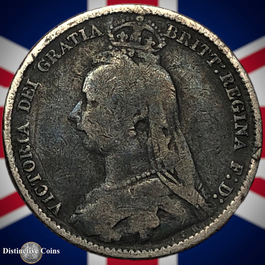 Great Britain 1891 Six Pence GB2747
