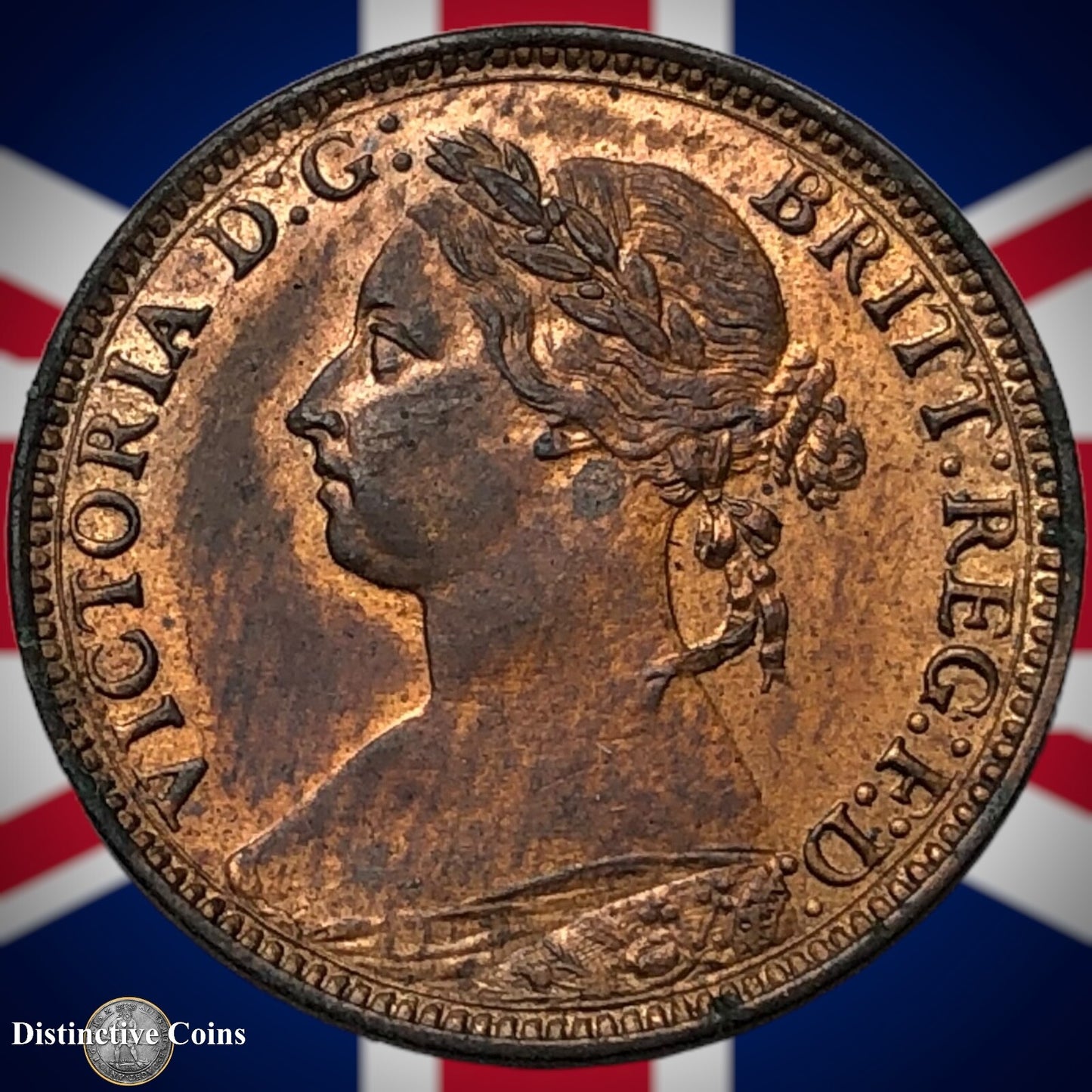 Great Britain 1881 H Farthing 1/4d GB3992