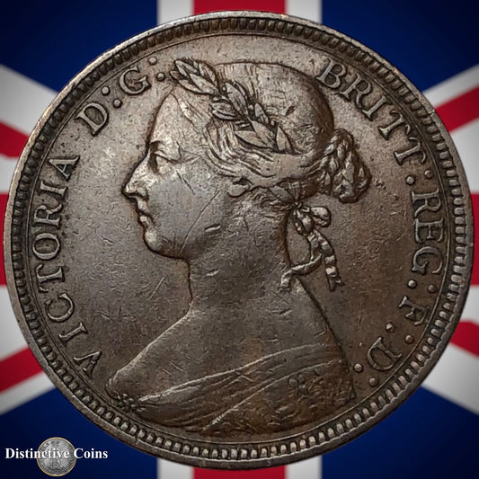Great Britain 1884 Half Penny 1/2d GB5564